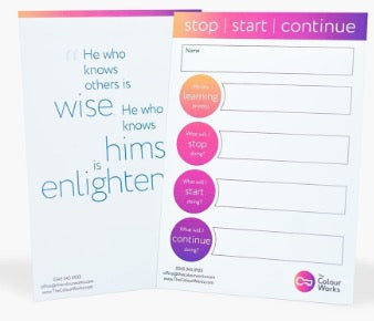 CP Stop, Start, Continue Cards (pack 50)